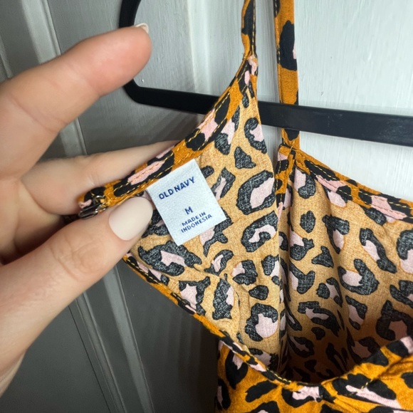 Leopard print high neck top - Picture 5 of 6